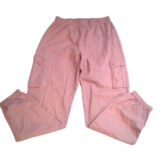 3 for $24 Bundle Pretty Little Things Womens Pink Joggers Size 8/US with Cargo - Picture 8 of 10